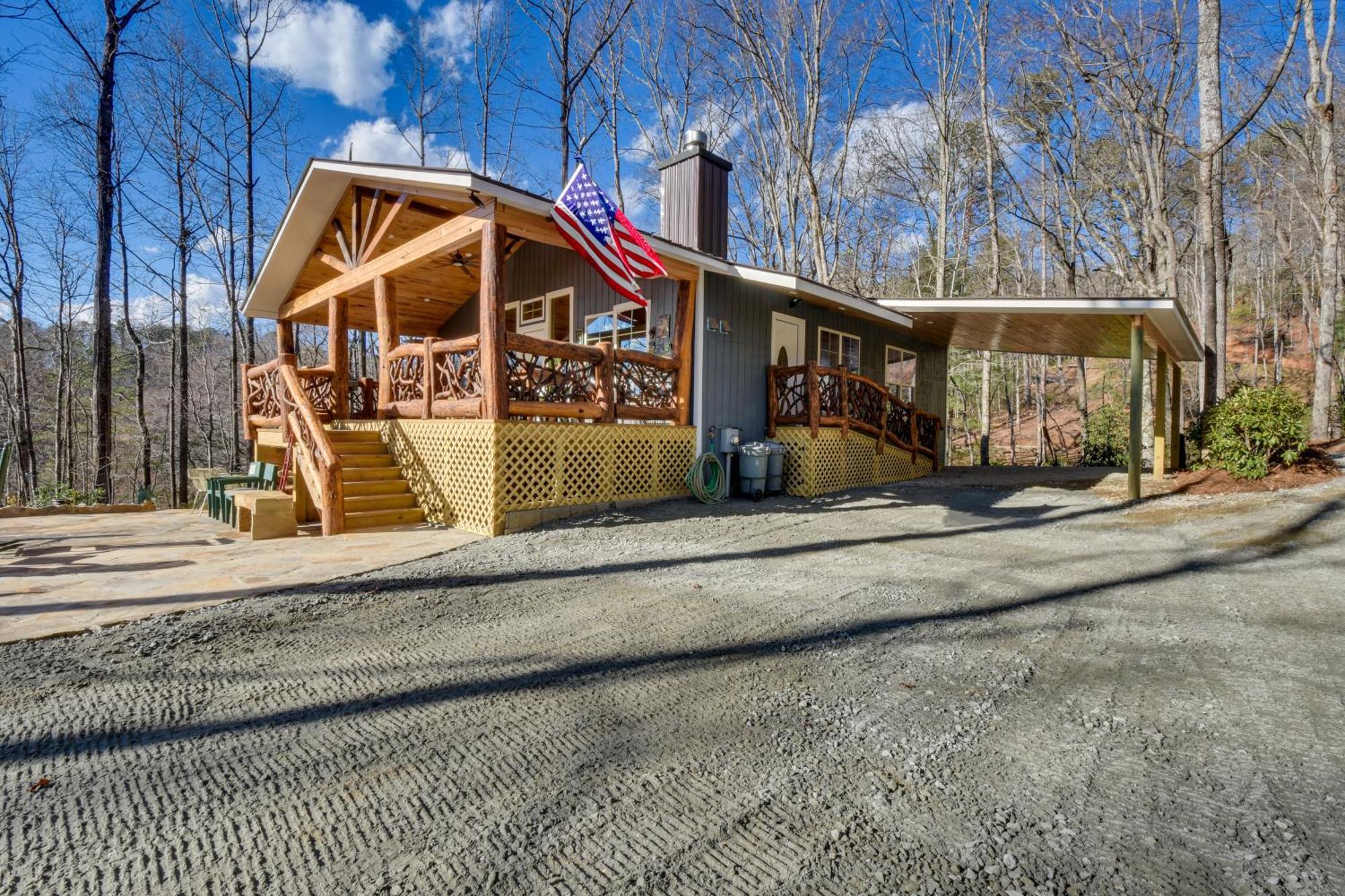 Mountain-View Cabin About 2 Mi To Downtown Clayton! Villa Exterior photo